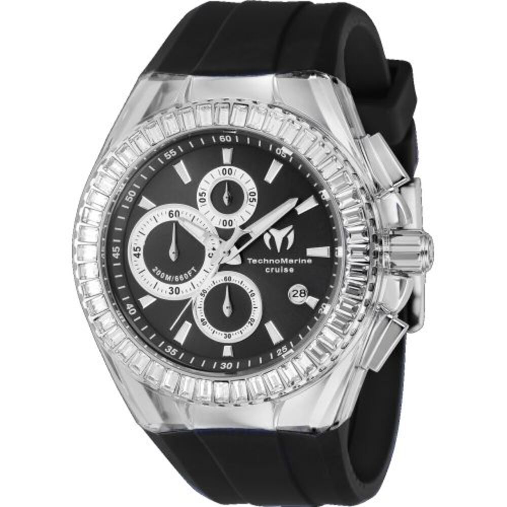 Technomarine Men's Cruise Black Dial Watch - TM-121149